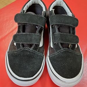 Vans kid's suede and canvas
